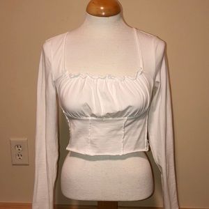 Square Neck Crop Top